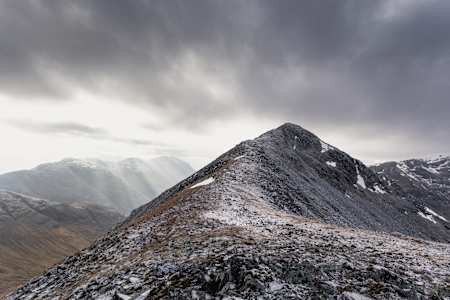 Stob Dubh is just one of two majestic peaks in the area