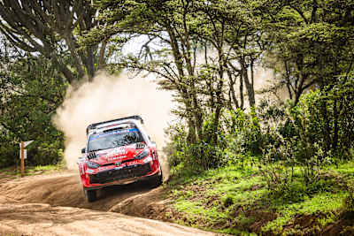 WRC tyres must withstand some of the toughest terrain in motorsport