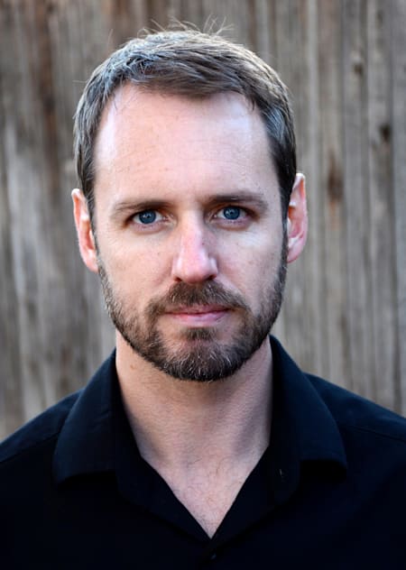 Scott Carney (ausnahmsweise bekleidet) verliebte sich in Kälte.