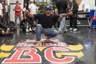 B-Boy Conrad wins the Footworkerz Battle at the Red Bull BC One Cypher USA.