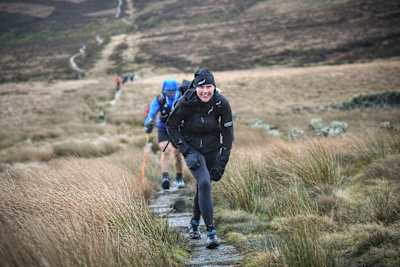 Jasmin Paris as seen at the Montane Spine Race in the United Kingdom