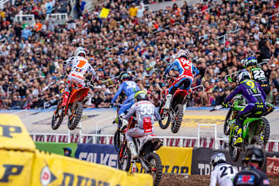 AMA Supercross Series Round 17 at Rice Eccles Stadium in Salt Lake City, UT