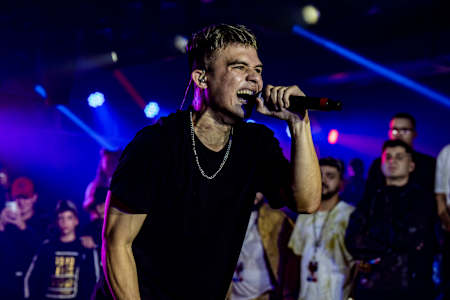 Nico B at Red Bull Batalla US National Final 2022 in Miami, FL