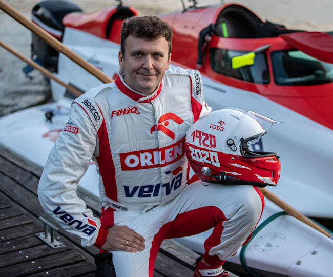 Bartlomiej Marszalek W Orlen Team Formula 1 H2o