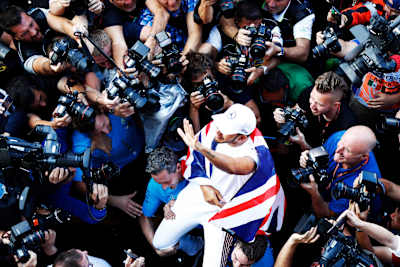 When the dust settled, Hamilton was the centre of attention again