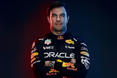 Checo Shows Off The TAG Heuer Formula 1 Red Bull Racing Special Edition