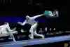 Miles Chamley-Watson in action at the 2019 World Fencing Championships