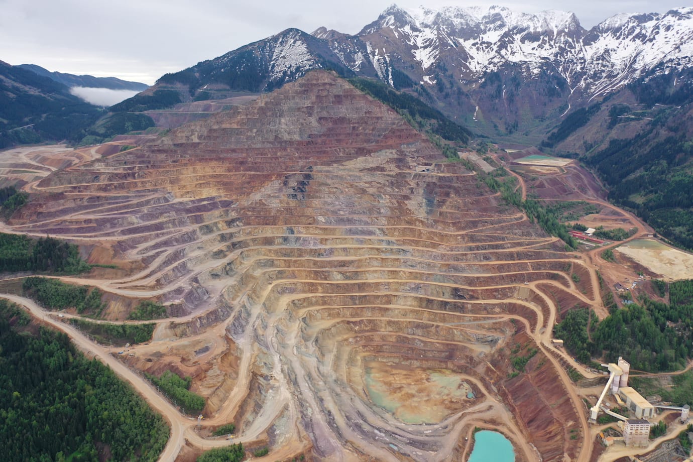 The spectacular Erzberg: the Iron Giant and home of the Red Bull Erzbergrodeo.