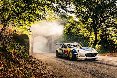 Drifting: Mike Whiddett races RADBUL in Denmark +video+