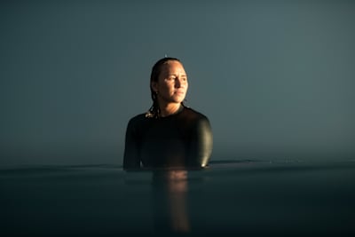 An image of surfer Carissa Moore.