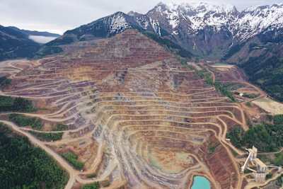 The spectacular Erzberg: the Iron Giant and home of the Red Bull Erzbergrodeo.