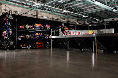 BMX star Kriss Kyle at Red Bull Racing.