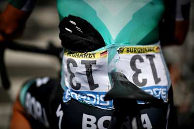 Start number 13 at the 2019 Tour de France
