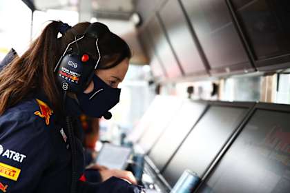 Hannah Schmitz, engenheira e chefe de estratégia da Red Bull Racing