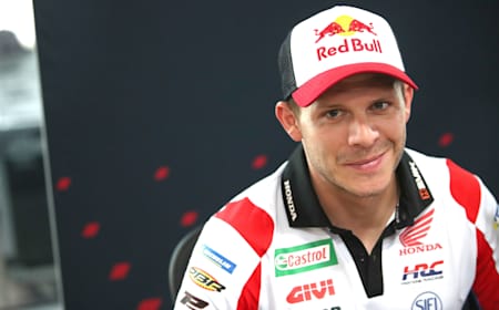 Stefan Bradl beim MotoGP-Rennen in Indien, 2023