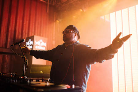 Egyptian Lover performs on Melt! Selektor Stage at Melt Festival.