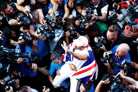 When the dust settled, Hamilton was the centre of attention again