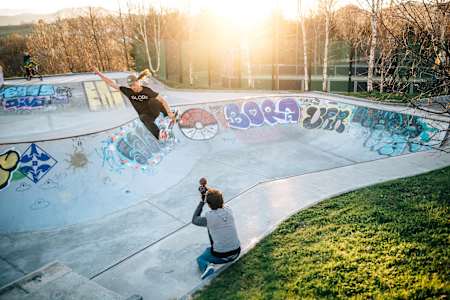 El mostoleño se ha coronado en 2019 gracias a Jart Skateboards, que le ha hecho Pro -el máximo reconocimiento para un skater- lanzando una tabla de skate con su nombre y la imagen de un león.