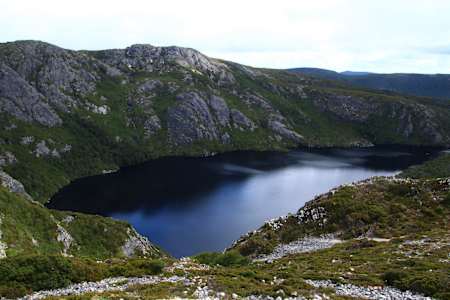 マリオンズ・ルックアウトからセントクレア湖を望む