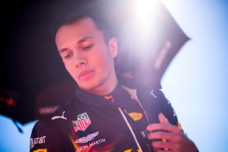 Alexander Albon osui Vladimir Rysin linssiin Yhdysvaltain GP:ssä 2019