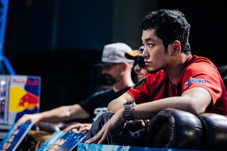 B-Boy Hong 10 seen at Red Bull Bc One Kazakhstan National finals in Almaty, Kazakhstan on June 18, 2022 