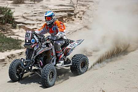 Gustavo Gallego su Yamaha Raptor 700