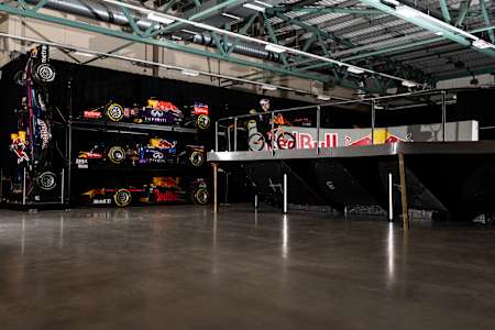 BMX star Kriss Kyle at Red Bull Racing.