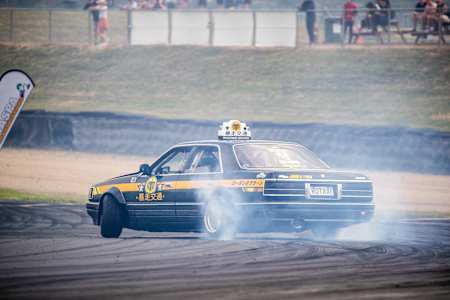 Mad Mike Whiddett's rotary-powered Tokyo taxi, the Rotaxi