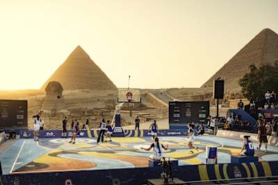Red Bull Half Court World Final in Cairo, Egypt on October 1, 2022 