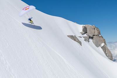 L'Aiguille du Midi, terrain de jeu de Valentin Delluc
