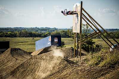Ryan Sipes riding at Red Bull Imagination 2021 in Fort Scott, Kansas
