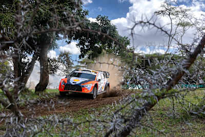 Tänak closed to within 17.0sec of the runner-up spot