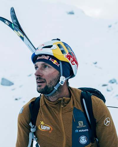 In 2022, Andrzej Bargiel pictured during Everest Ski Challenge.