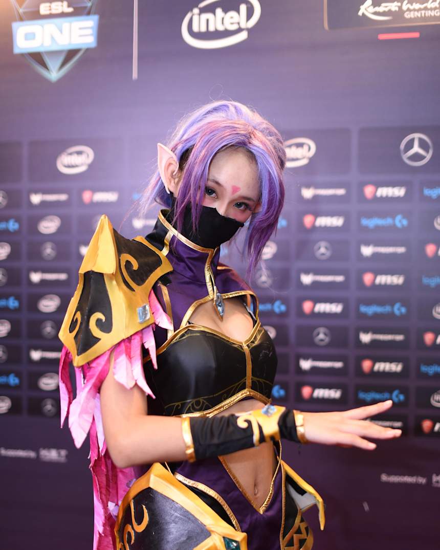 6 Best Cosplayers At Esl One Genting 2018