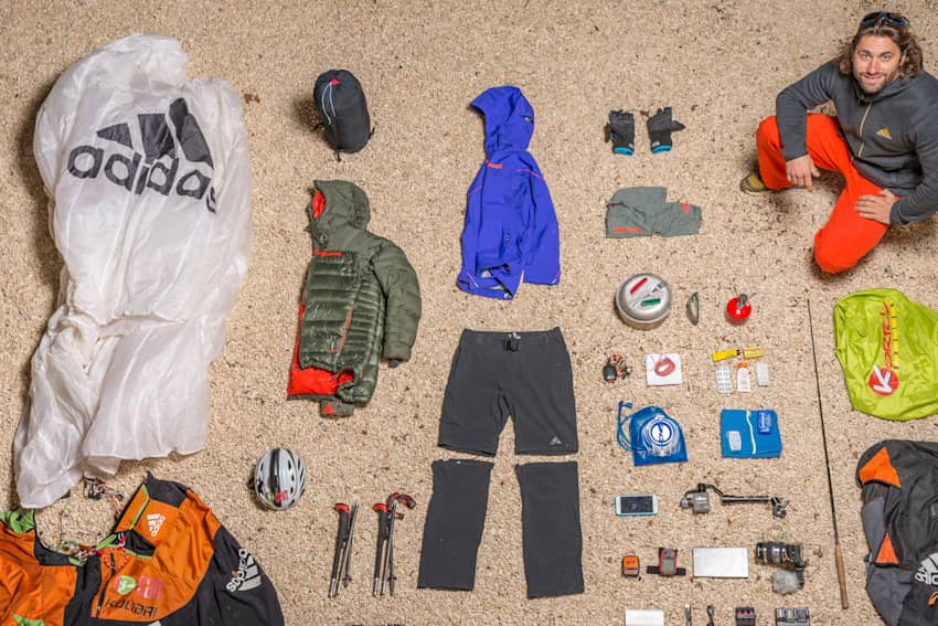 Flying with hiking gear top