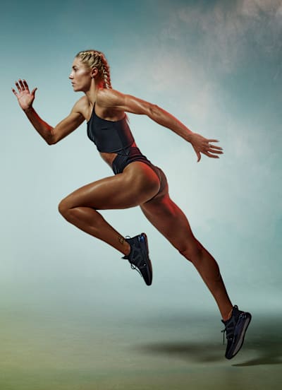 Lucy Charles-Barclay photographed for The Red Bulletin.