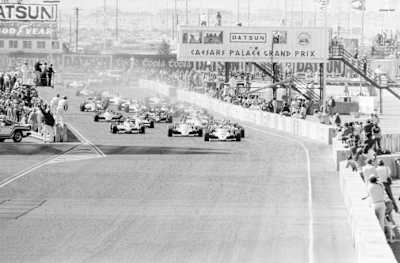 The F1 Grand Prix 1981 In Las Vegas.