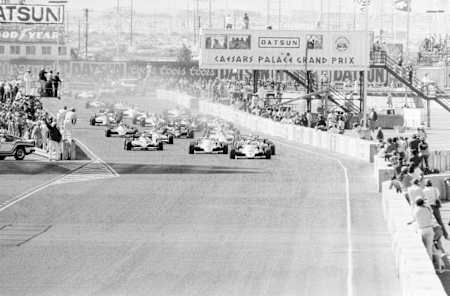 The F1 Grand Prix 1981 In Las Vegas.
