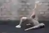 Brook Macdonald performs a sigle leg glute bridge for Red Bull Fit 2019.