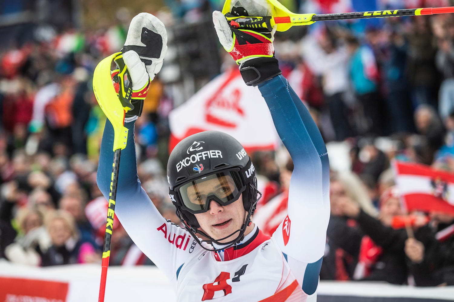 Clement Noel Fis World Cup Slalom Victory In Chamonix