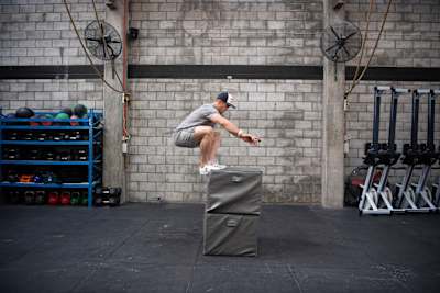Brook Macdonald box jump