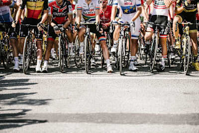 One of the most intense start lines in sports