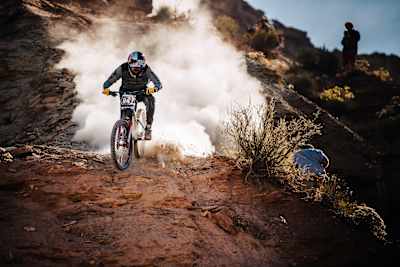 Emil Johansson på Red Bull Rampage 2019.