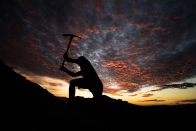 Digger at Red Bull Rampage in Virgin, Utah USA on October 10, 2021.