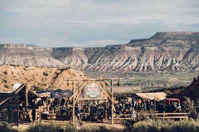 Место проведения Red Bull Rampage в городе Вирджин, штат Юта, 14 октября 2016 года.