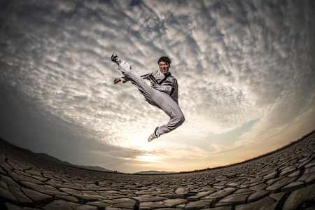 High kick your way to your dream body