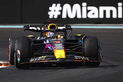 Max Verstappen of Oracle Red Bull Racing at the Miami Grand Prix on May 7, 2023.