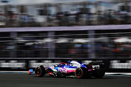 Daniel Ricciardo of Australia driving the (3) Visa Cash App RB VCARB 01 on track during the F1 Grand Prix of Miami at Miami International Autodrome on May 05, 2024, in Miami, Florida.