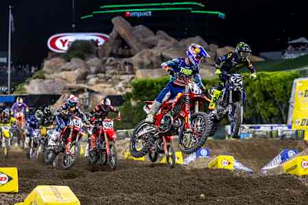 Jorge Prado at AMA Supercross Series Round 04 at Angel Stadium in Anaheim