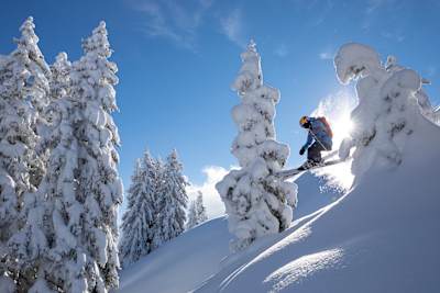 Arianna Tricomi in Tyrol, Austria on January 11, 2019.